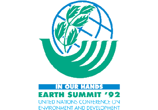 logo du sommet de la Terre Rio 92