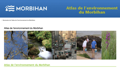 Miniature de l'Atlas de l'environnement du Morbihan