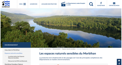 Miniature des Espaces Naturels Sensibles du Morbihan
