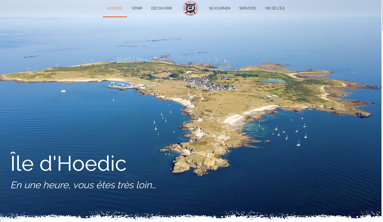 Miniature du site internet de la Commune d'Hoedic