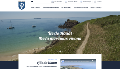 Miniature du site internet de la Commune de Houat