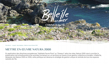 Site Natura 2000 de Belle-Île en Mer